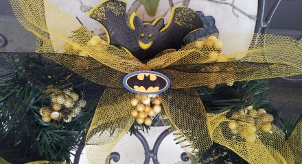 Batman Wreath