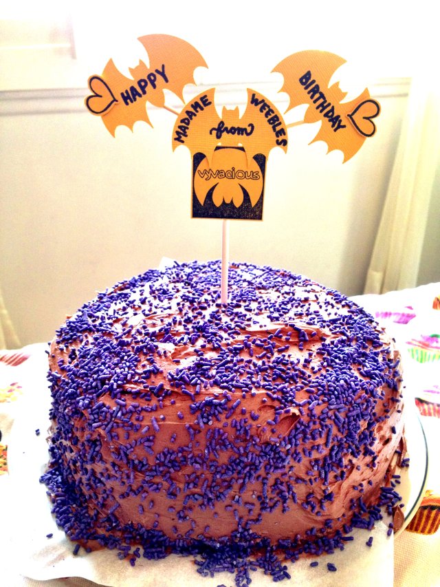Vyvacious || Madame Weebles' Birthday Cake